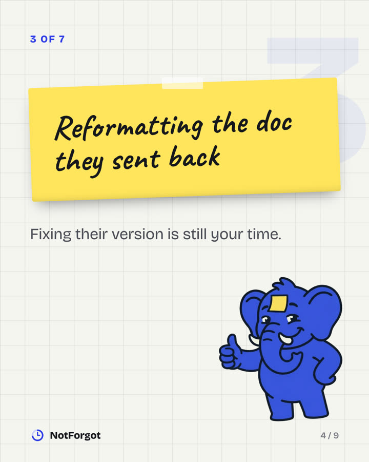7 things VAs forget to bill, slide 4