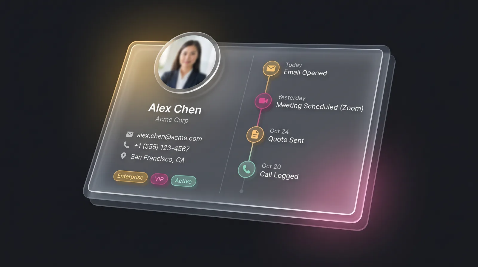 NotLuck CRM — CRM & Contacts