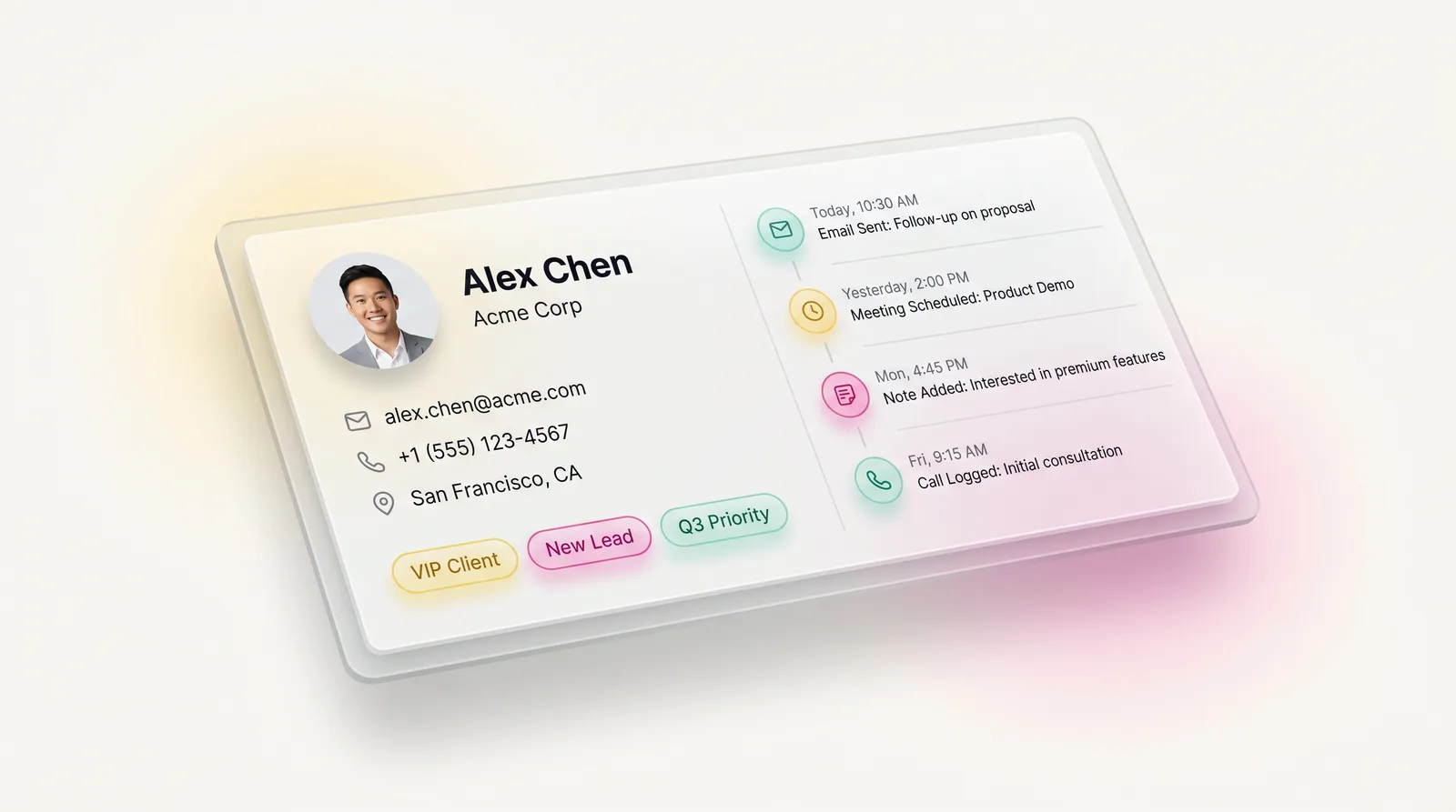 NotLuck CRM — CRM & Contacts